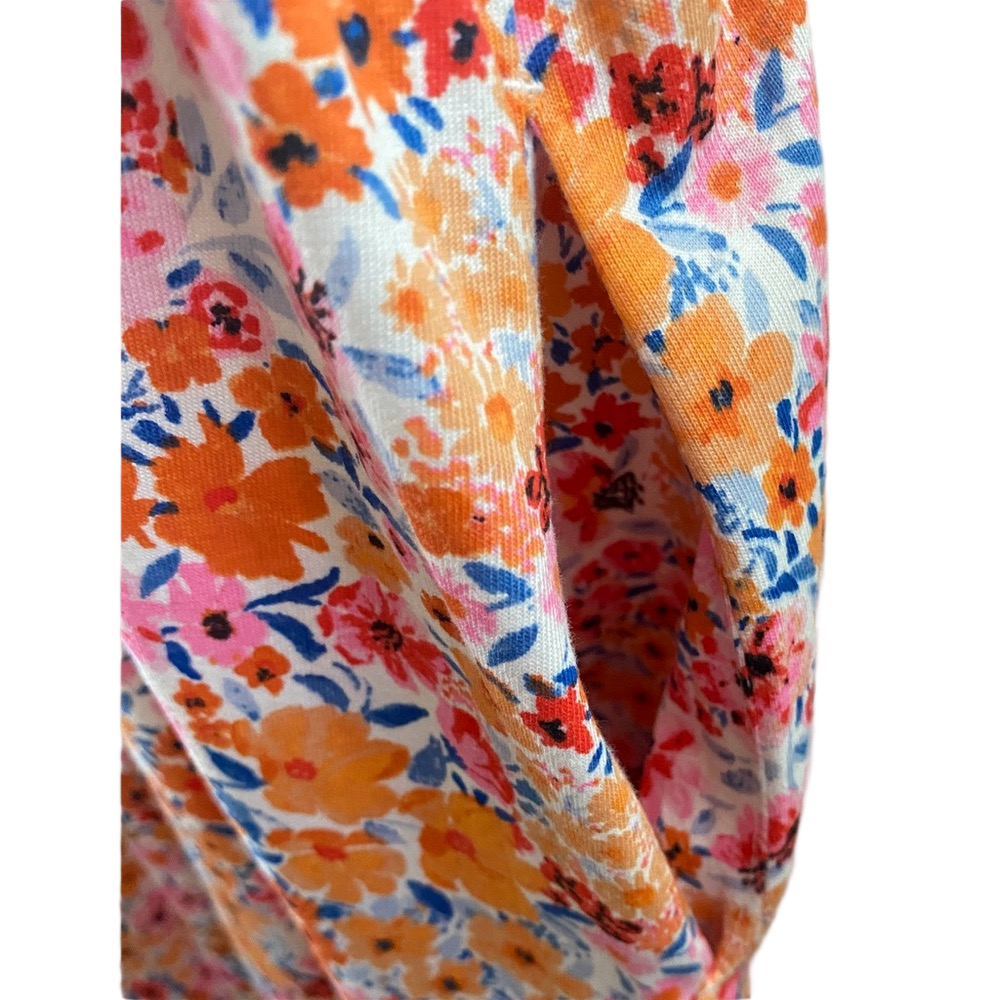 Old Navy Multicolor Floral Midi Dress - Picture 4 of 7